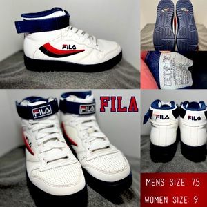 Vintage Fila High Tops Men’s size 7.5 Women’s size 9